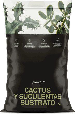 Sustrato de cactus y suculentas de 5 litros
