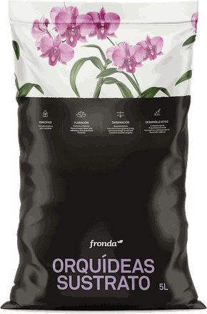 Sustrato de orquídeas de 5 litros