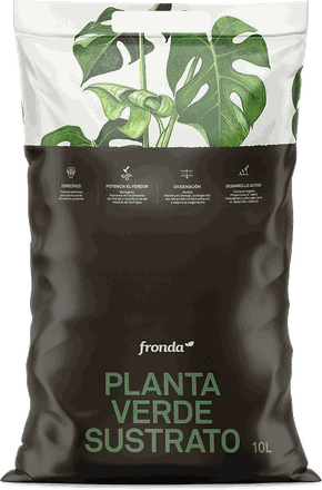 Sustrato de plantas verdes de 10 litros